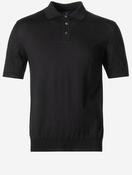 Short Sleeve Tennis Polo Black image