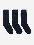 Soft Cotton Socks 3-Pack Marine image