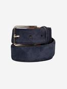 Suede Belt Navy