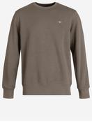 Shield Crew Neck Sweatshirt Taupe