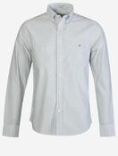 Classic Regular Fit Oxford Stripe Shirt Emerald image