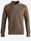 Knit Polo Brown image