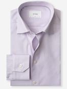 Slim Fit Textured Shirt Purple image