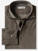 Corduroy Casual Shirt Brown image
