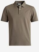 Contrast Polo Shirt Taupe image