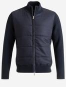 Full Zip Padded Knit Navy image
