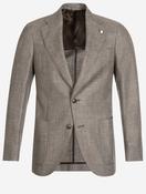 Half Lined Sports Jacket Brown