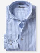 Casual Striped Shirt Blue image