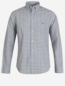 Regular Fit Poplin Check Shirt Taupe image