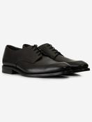 Hand Painted Derby Shoe Black image