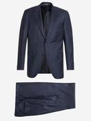 Exclusive Micro Check Suit Navy