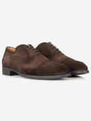 Suede Brogue Shoe Cacao