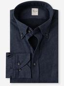 Regular Fit Flannel Shirt Navy image