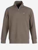 Shield Half Zip Sweatshirt Taupe