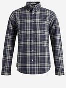 Poplin Check Shirt Taupe image