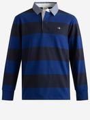 Regular Fit Chambray Stripe Heavy Rugger Blue image