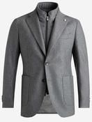 Plain Scooter Jacket Grey image