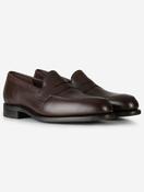 Saddle Loafer Dark Brown Grain image