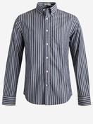 Poplin Stripe Shirt Blue image