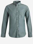 Poplin Stripe Shirt Emerald image