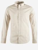Regular Fit Oxford Check Shirt Cream image