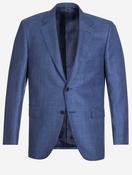 Silk and Linen Jacket Blue image