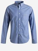 GANT Regular Classic Poplin Stripe Shirt Blue image