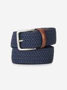 Elastic Braided Belt Blue image