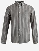 Melange Stripe Shirt Brown image