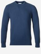 Structure Knit Crewneck Navy image