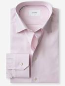 Slim Fit Textured Shirt Pink image