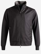 Hybrid Wool Blouson Brown image