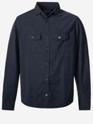 Washed Overshirt Navy image