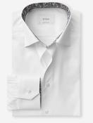 Contemporary Fit Paisley Inlay Shirt White image