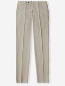 Light Stretch Gabardine Trousers Stone image