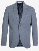 Two Tone Jersey Pique Blazer Sea image