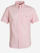 Regular Classic Poplin Short Sleeve Shirt Pink image