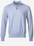 Pure Wool Half-Zip Knit Lavender image