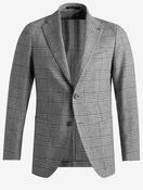 Plaid Check Jacket Grey image