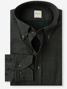 Regular Fit Flannel Shirt Dark Green image