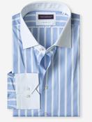 Classic Fit Bold Stripe Shirt Blue image