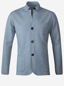 Summer Cashmere Knitted Swacket Air Blue image