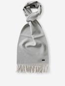 Twill Merino Wool Scarf Grey image