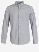 Regular Fit Poplin Stripe Shirt Taupe image