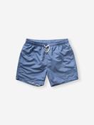 Mini Geometric Print Swim Short Denim image