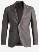 Check Unlined Jacket Brown image