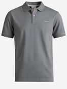 Contrast Polo Shirt Grey image