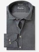 Regular Fit Chambray Shirt Grey image