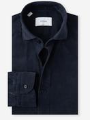 Solid Corduroy Shirt Navy image