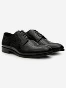 Patent Derby Shoes Black image